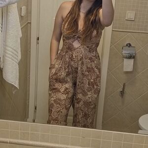 Stylish Brown Jumpsuit